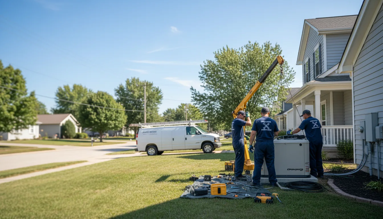 Generator Installation in Freelandville, IN near me